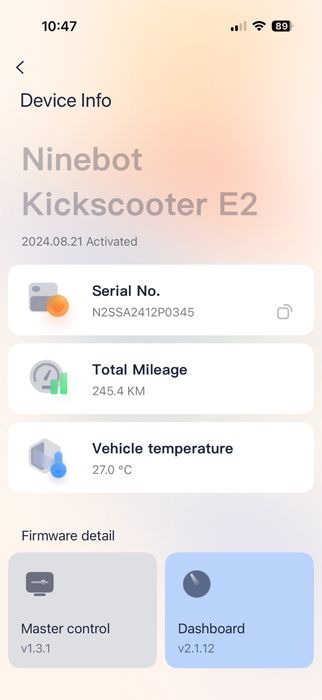 Trotineta electrica Ninebot eKickScooter E2