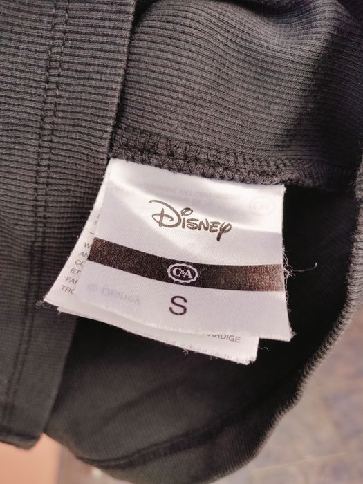 Tricou damă Disney Clockhouse C&A Alb Negru(Snow White– Mărime S