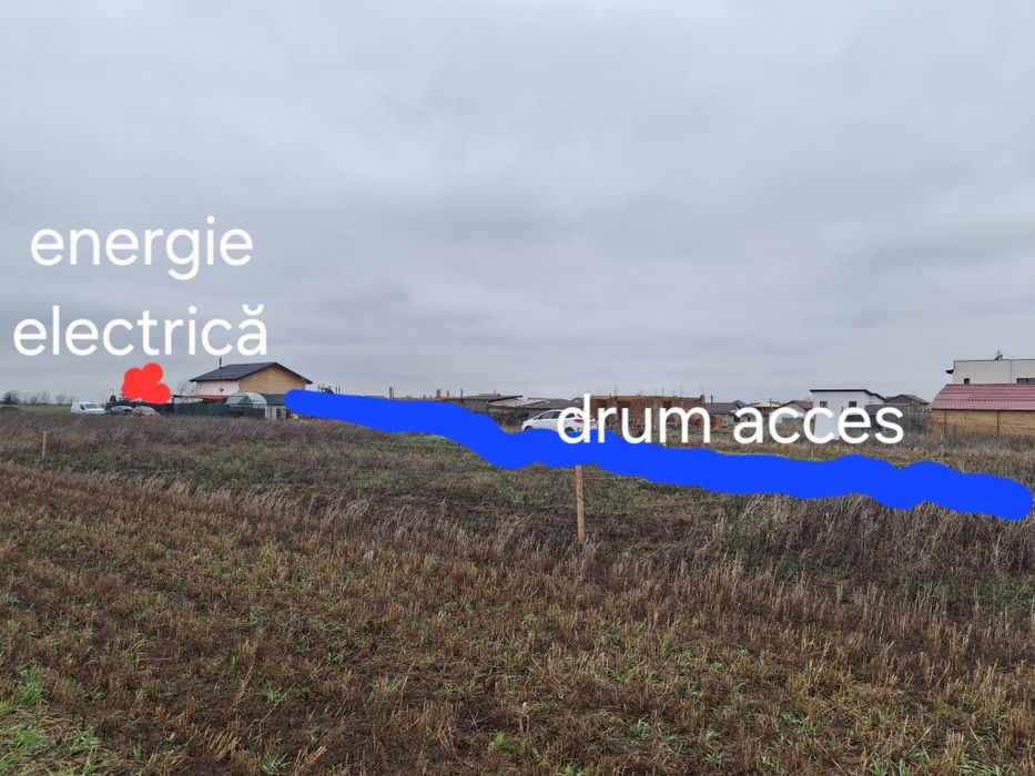 Teren Intravilan 408mp comuna berceni