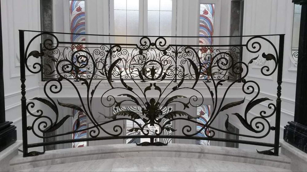 Ковано желязо огради и портали, ламелни огради, лазерно обработване