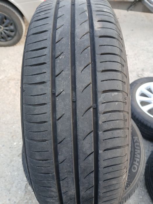 Set 4 jante cu anvelope de vara 185 65 15 Kumho Dacia Logan Mcv 4x 100
