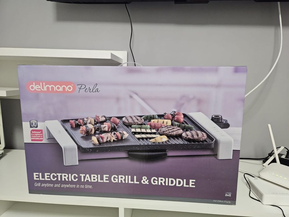 Gratar electrico Delimano Perla sigilat