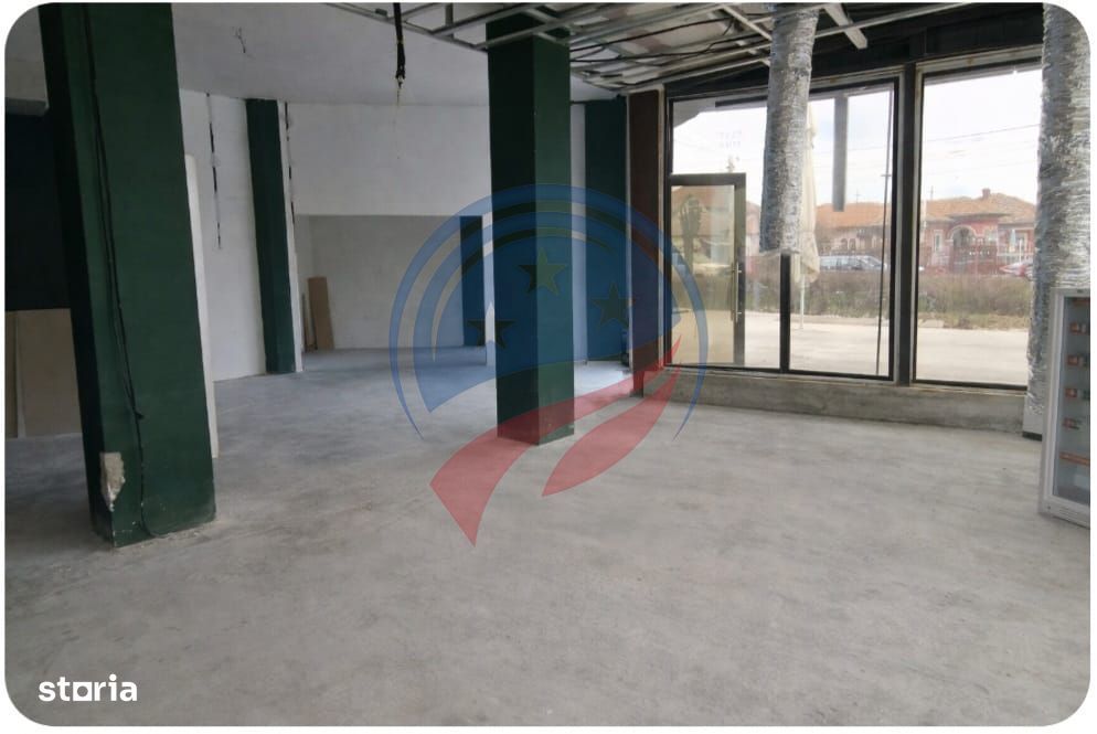 Spatiu Comercial Stradal  Filiasi 187 Mp De Inchiriat