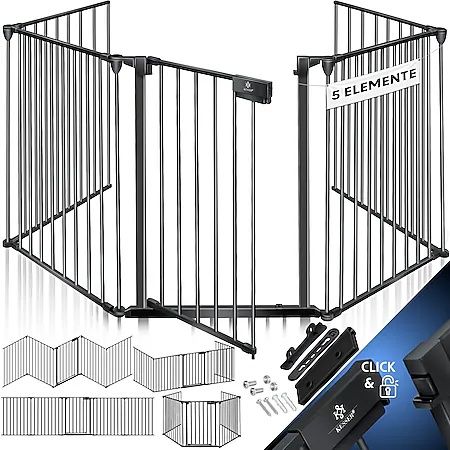 Предпазна преграда с врата за камина , деца и домашни любимци, игра