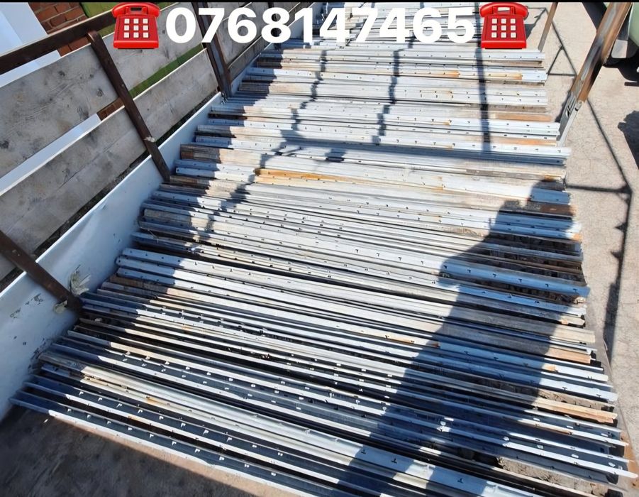 Spalieri / stâlpi metalici zincati 2.4m&2mm