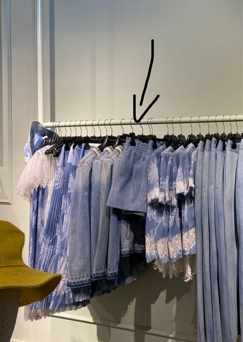 Оригинални Ermanno Scervino дънкови панталонки Намаление