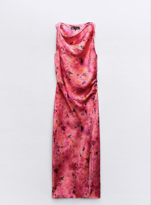 Rochie Zara satin marime L