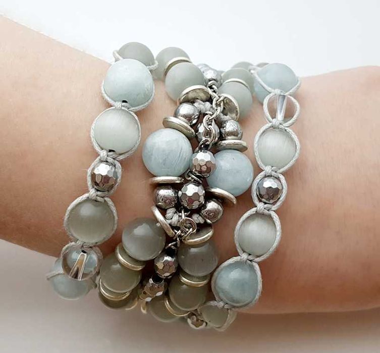 Браслет с натуральными камнями