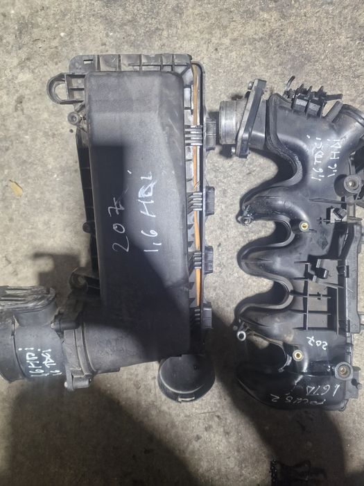 Carcasa filtru aer,galerie admisie Peugeot 207 motor 1,6 hdi euro 4