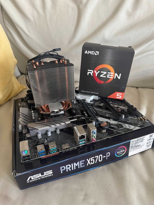 Kit Ryzen 5 5600X + ASUS X570-P + Corsair 16GB DDR4 3200MHz