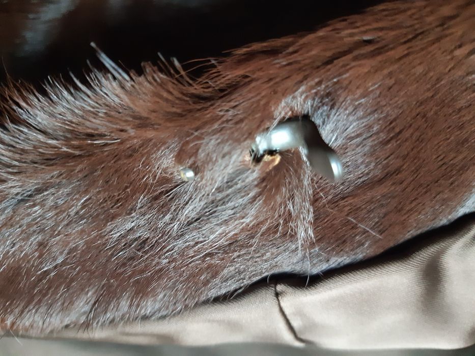 Haina din blana de vitel L-XL