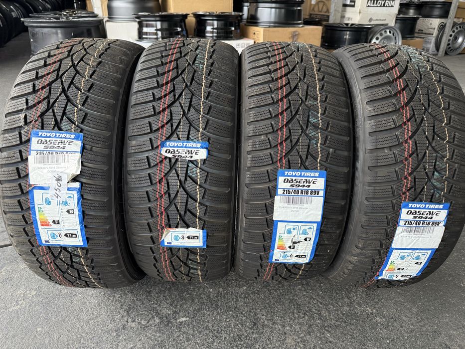 215/40 R18 TOYO WINTER anvelope noi de iarna /Montaj inclus