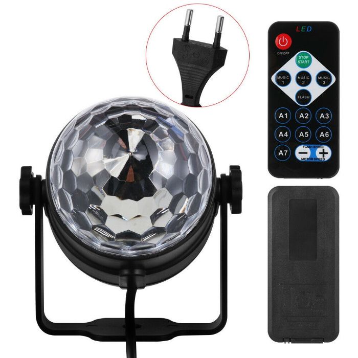 Proiector Metalic Laser Lumini Miscatoare Telecomanda zile nastere Nou