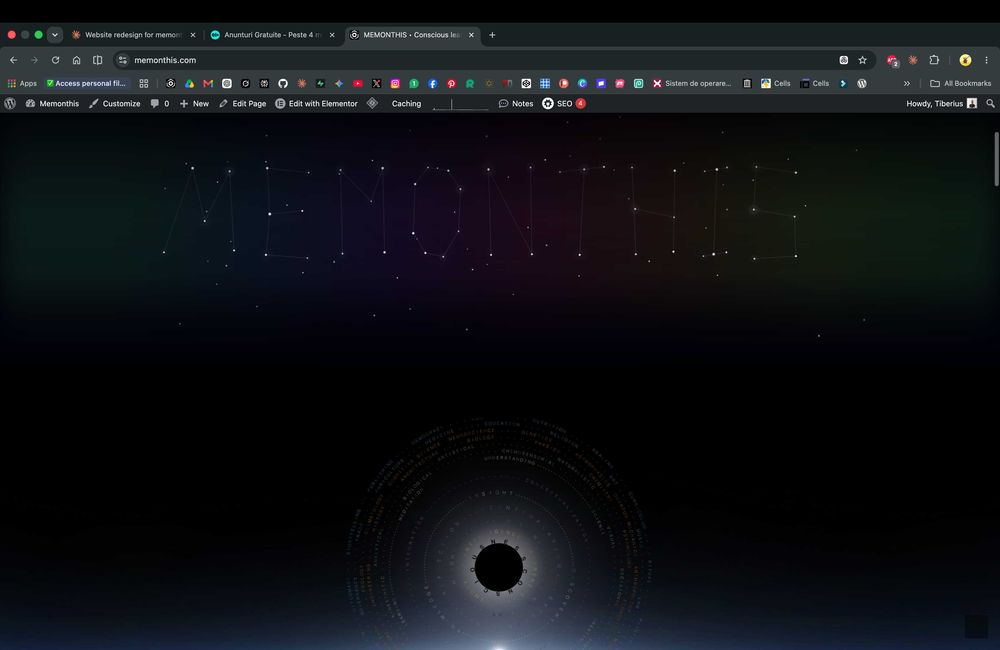 Website de la zero — design unic, bază de date, identitate vizuală completă
