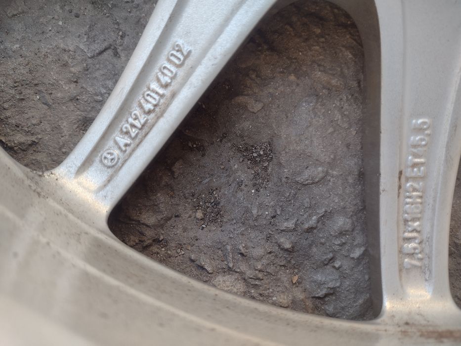 Перфектни 16-5х112 ЕТ45.5 7.5j Mercedes E class W212