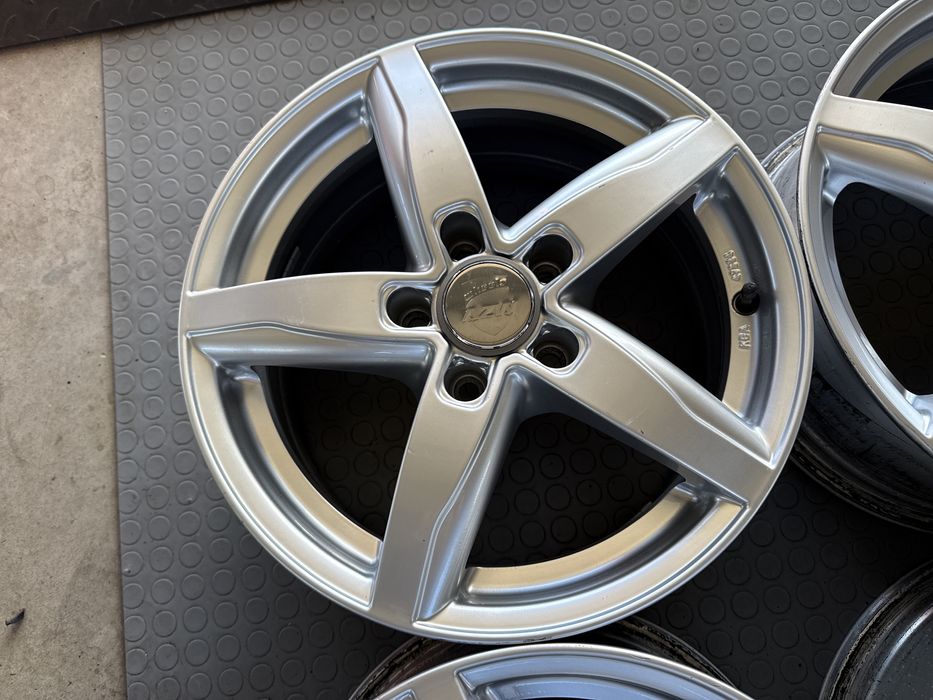 4бр. ОТЛИЧНИ 16” Джанти 5х112 “DEZENT” за -VW/AUDI/MERCEDES-7Jx16,ET44