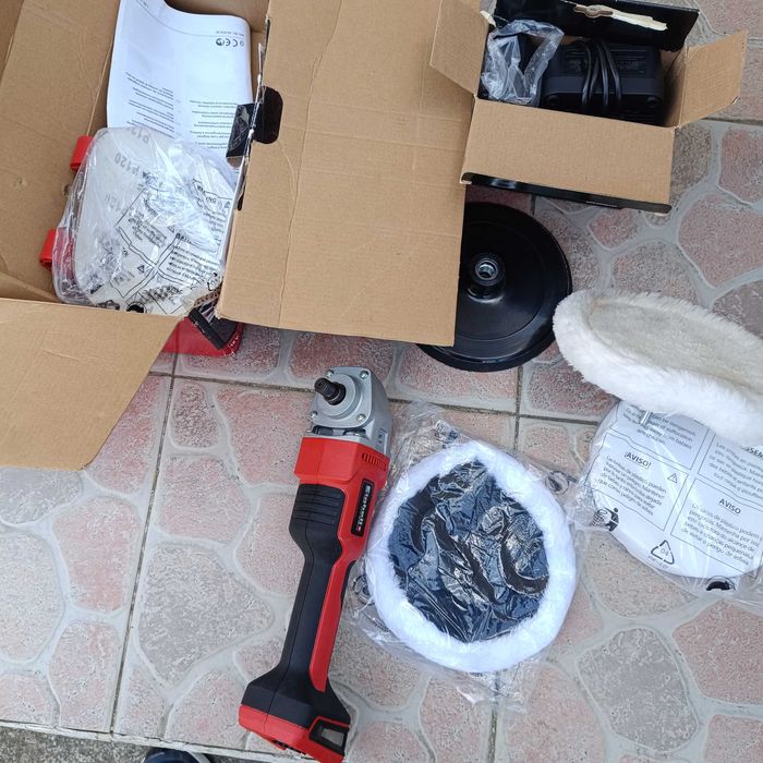 Акумулаторна полираща машина EINHELL