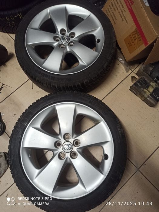 4 buc Jante și anv 17 All Season Toyota 5X114,3