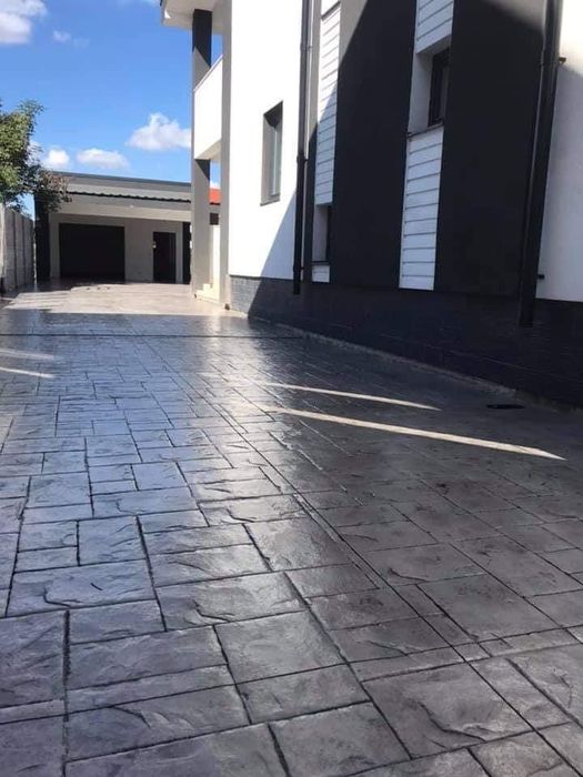 Beton amprentat ieftin