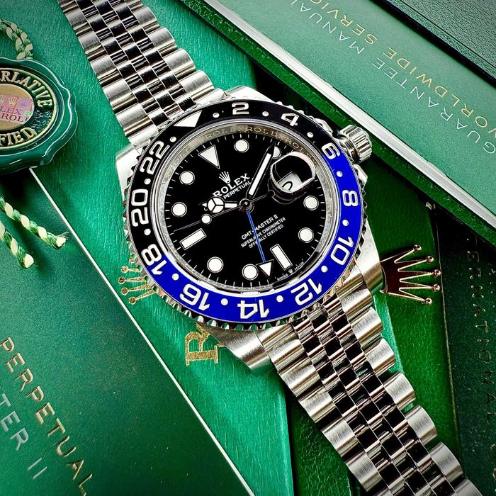 Rolex GMT MASTER II "BATGIRL | Pe STOC | 17150E | 2025 | 126710BLNR