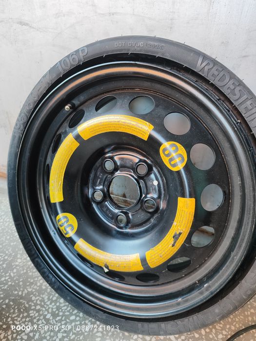 Патерица на vw чисто нова  195/80/17