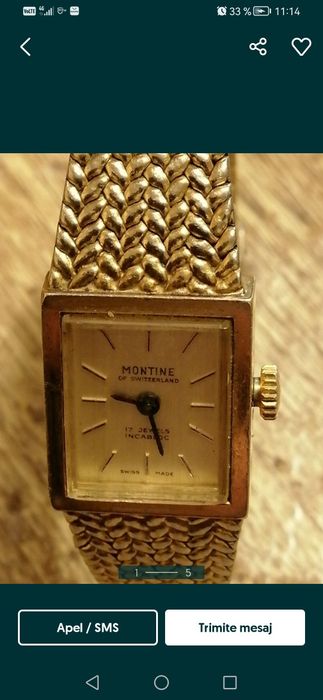 Montine watch swiss