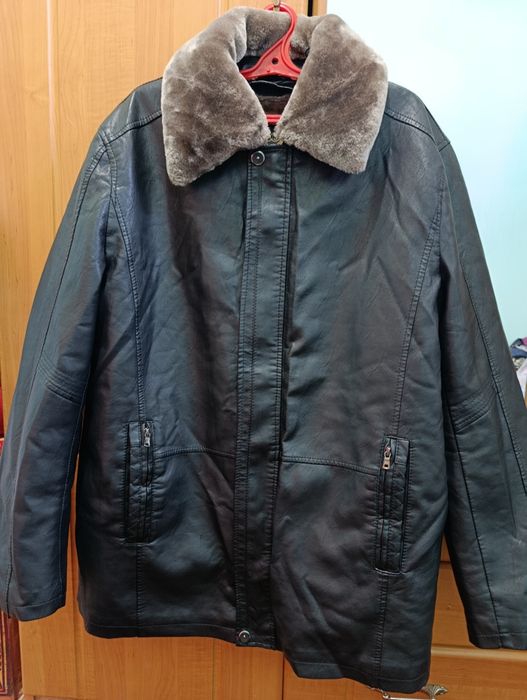 Кожанный куртка!