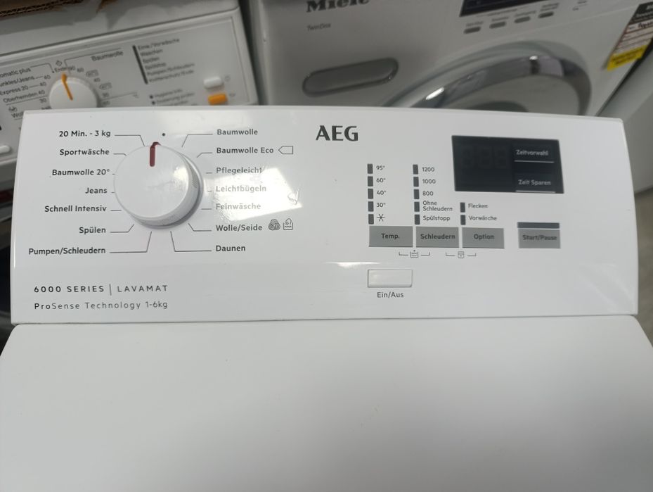 Пералня AEG 6000 series A+++ със горно отваряне 6кг