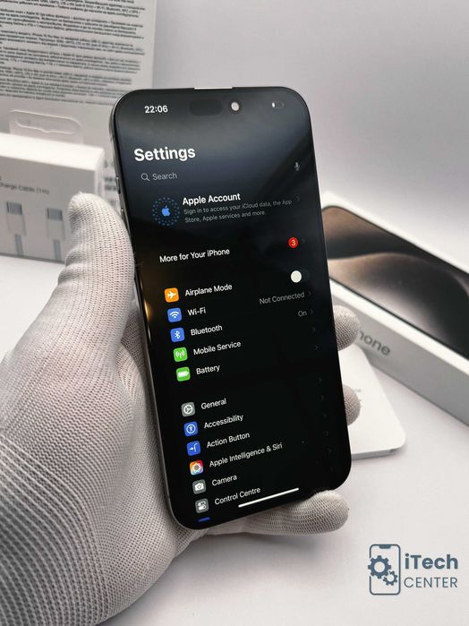 iPhone 15 Pro MAX, 256GB, Natural, 100% батерия, ОТЛИЧЕН, ГАРАНЦИЯ!