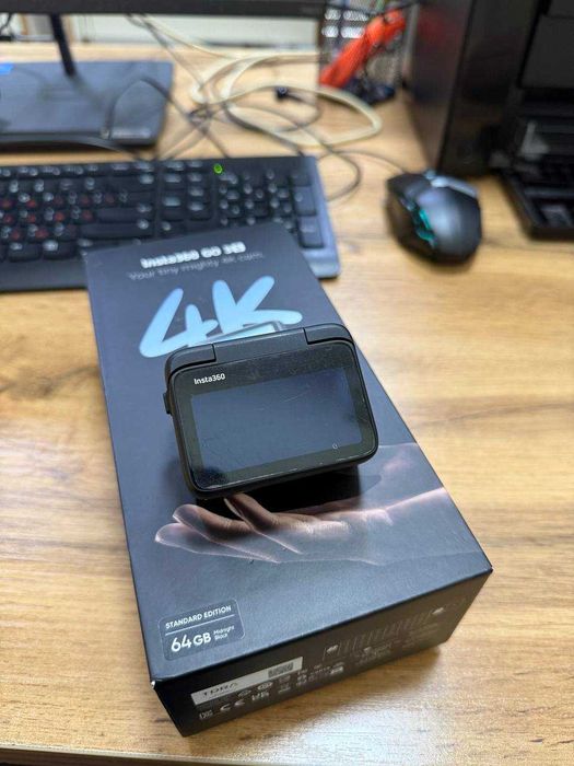Продам Экшн-камера Insta 360 GO 3S 64 ГБ Midnight Black
