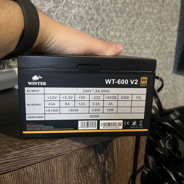 Блок питания Wintek 600w