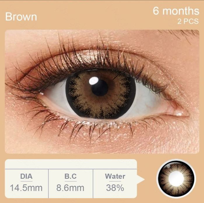 Контактные линзы черных оттенков