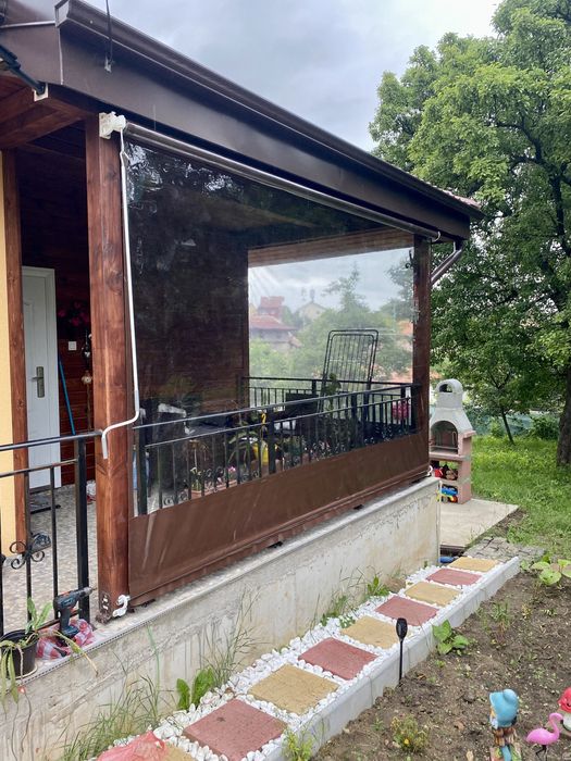 Ветроупорни завеси тенти сенници ветробрани пвц винил найлони