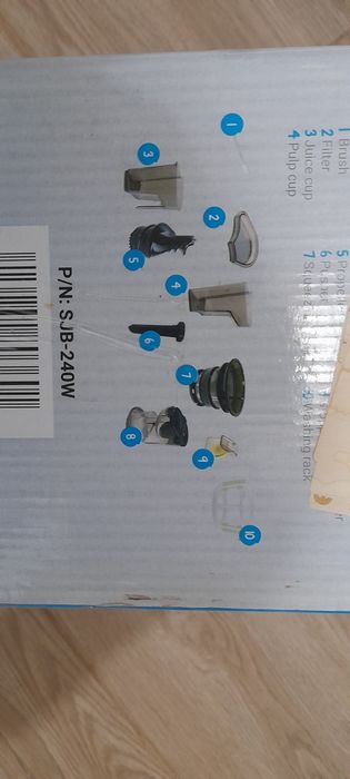 Storcator de fructe si legume Star Light  cu presare la rece 240 W