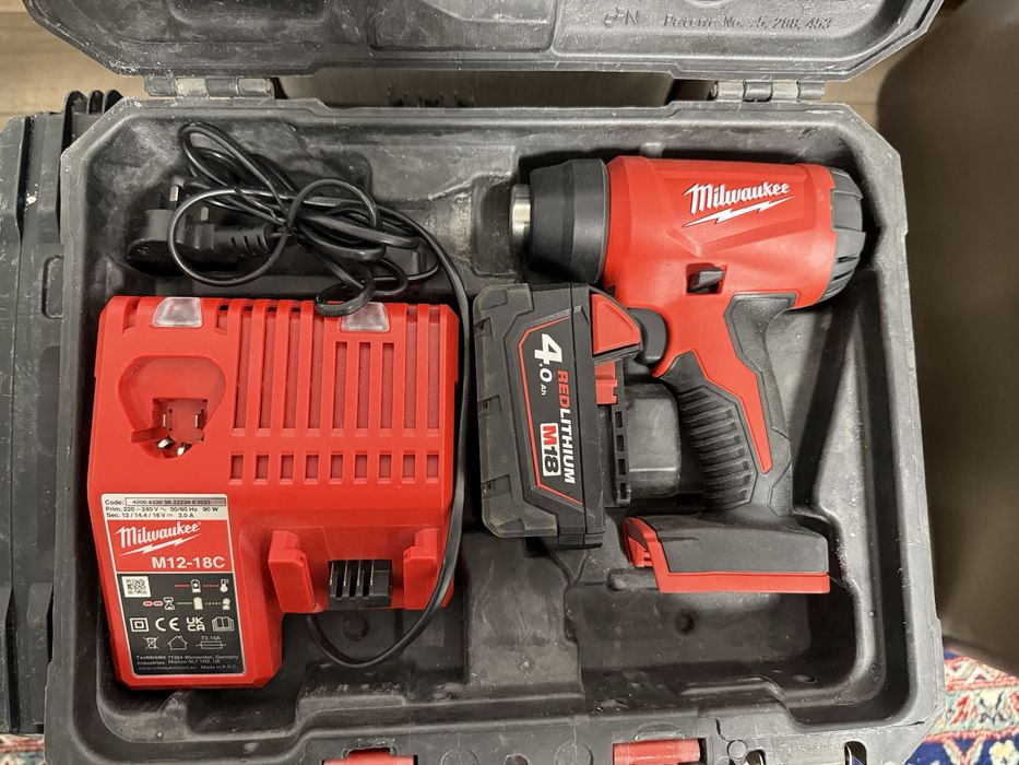 Milwaukee M18 BHG Пистолет за топъл въздух