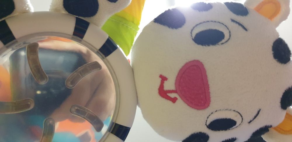 Saltea de joaca Bright Starts - Spots & Stripes in stare foarte buna