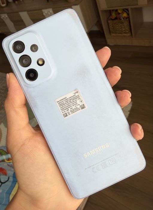 Samsung A33 голубой