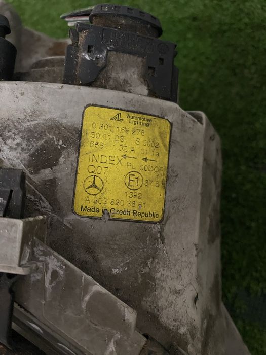 Фары  mercedes w203