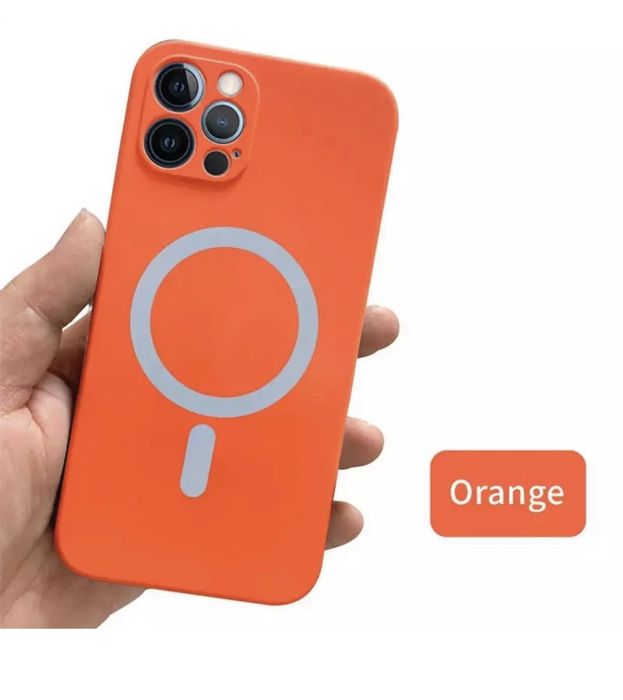 Iphone 11/12/13/ PRO MAX Husa TPU 0.25 Interior Fin Incarcare Magsafe