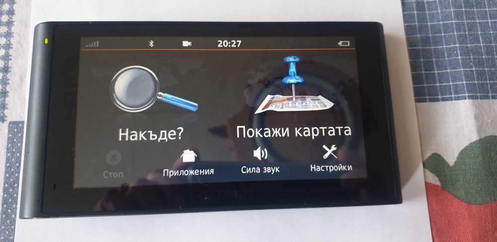 Garmin nüviCam 6 инча дисплей с камера + подаръци.
