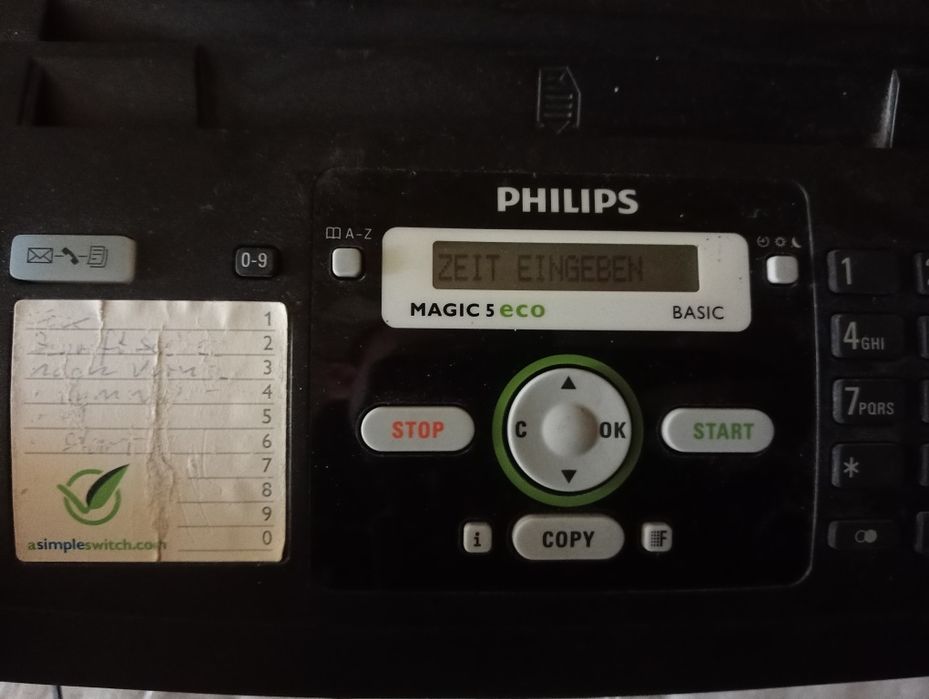 Fax  Philips  Magic 5 eco