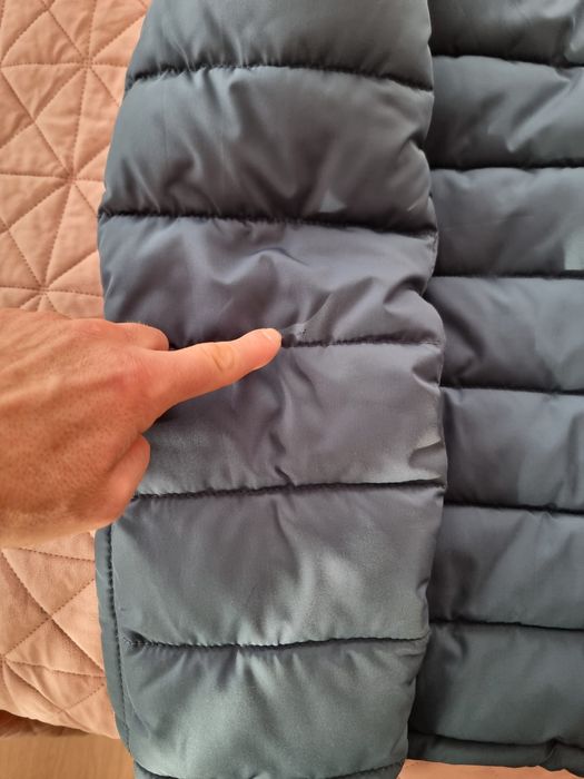 Дебело пухено мъжко зимно яке Zara, размер XL