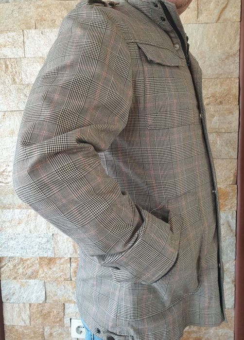 Geaca bărbați în carouri mărimea L