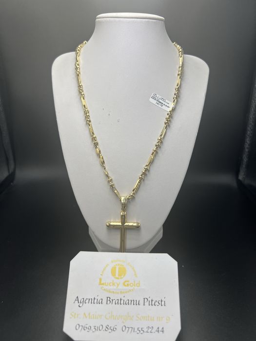 Lant aur 14k 16,50 gr lungime 50 cm cod 18175