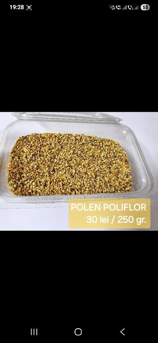 Vând produse apicole 100 % naturale din stupina proprie