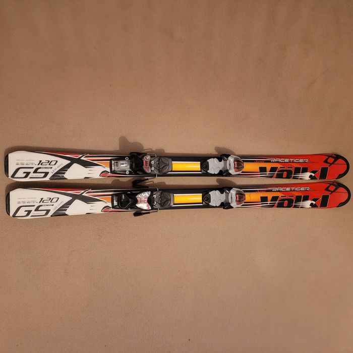 Schi ski Volkl 120 cm și clăpari Salomon 35 EU