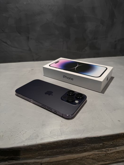 ПЕРФЕКТЕН Iphone 14 Pro 256 GB Deep Purple, 100% батерия