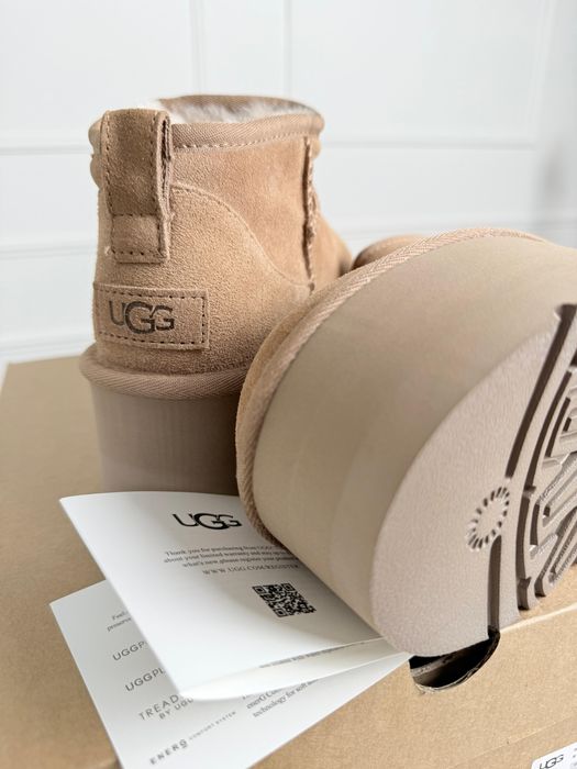 Ugg Ultra Mini Platform Chestnut Noi Originali