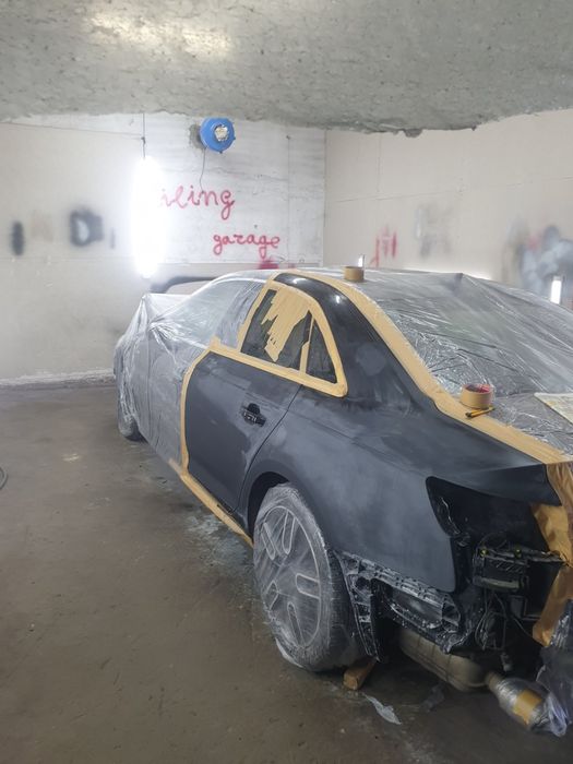 Автобояджийски и тенекеджийски услуги, Raptor боя Chrome delete, ремон