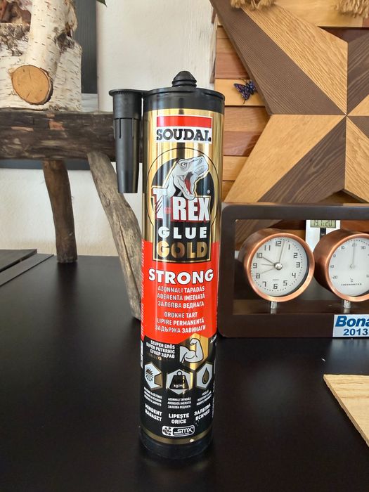 Adeziv Extreme Power T-Rex Gold Soudal, 290 ml, uscare rapida, flexibil